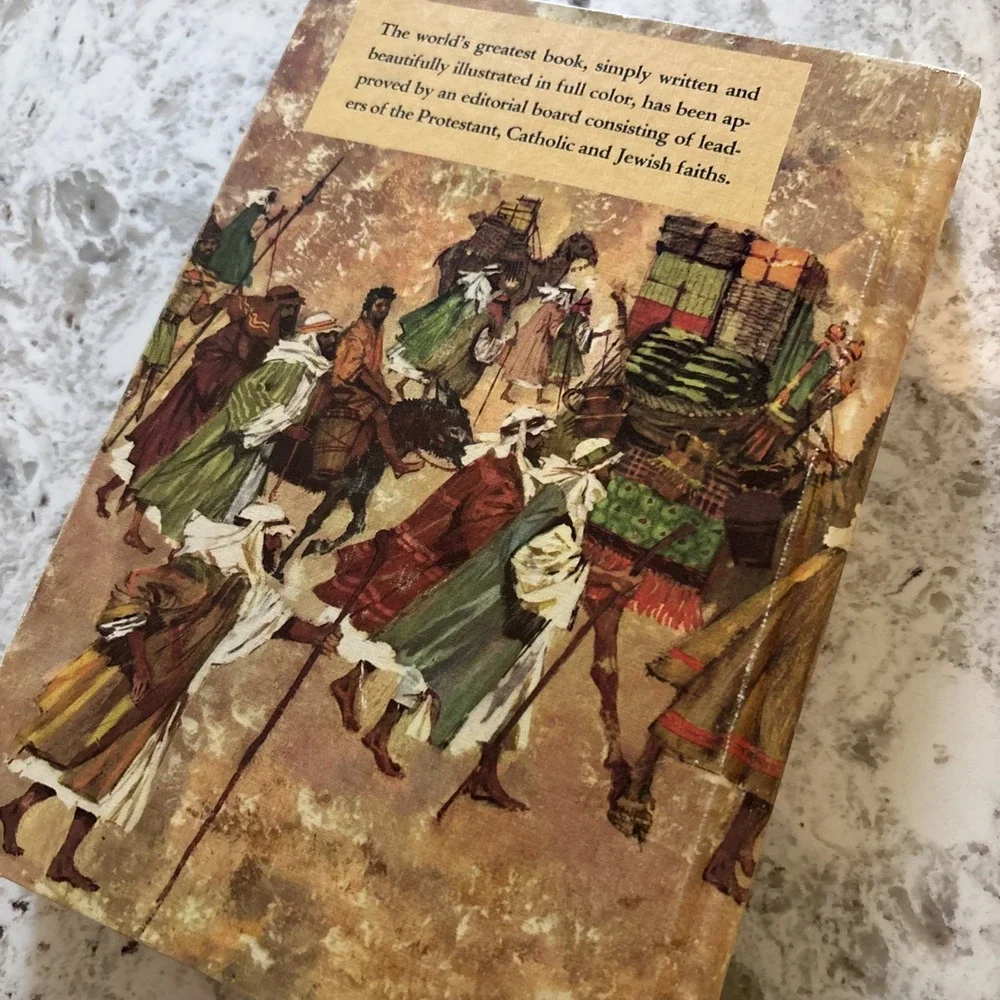 The Children's Bible‎ 1972 Excellent Golden Press Illustrated Bible Stories